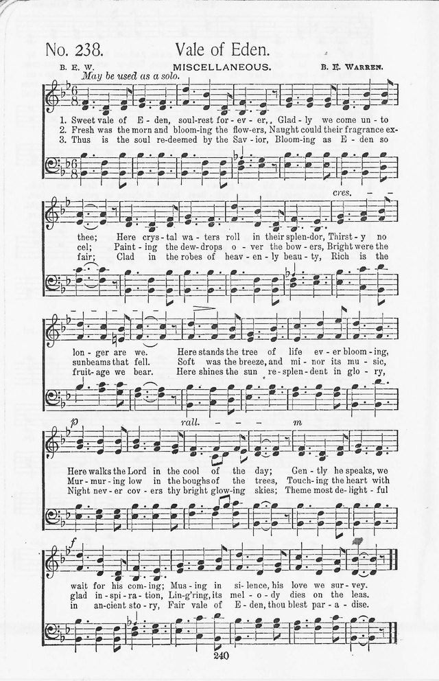 Truth in Song: for General Gospel Work page 238
