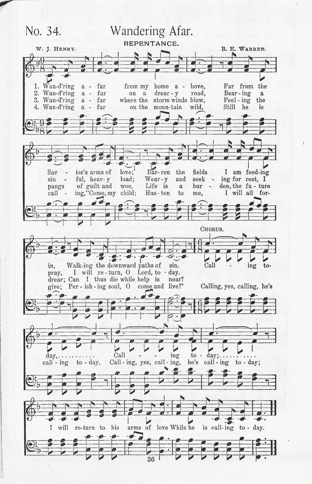 Truth in Song: for General Gospel Work page 34