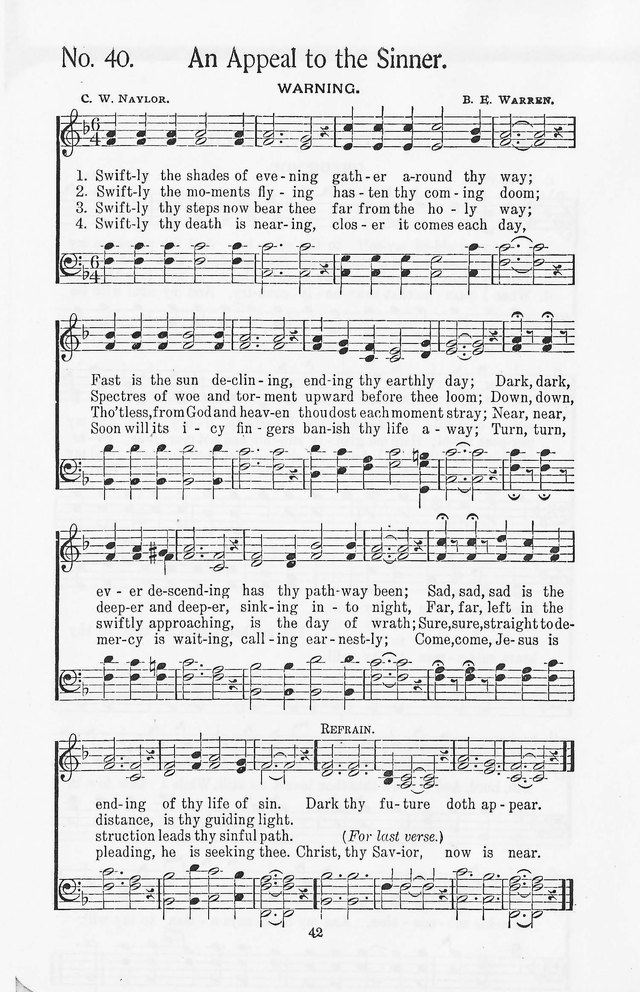 Truth in Song: for General Gospel Work page 40