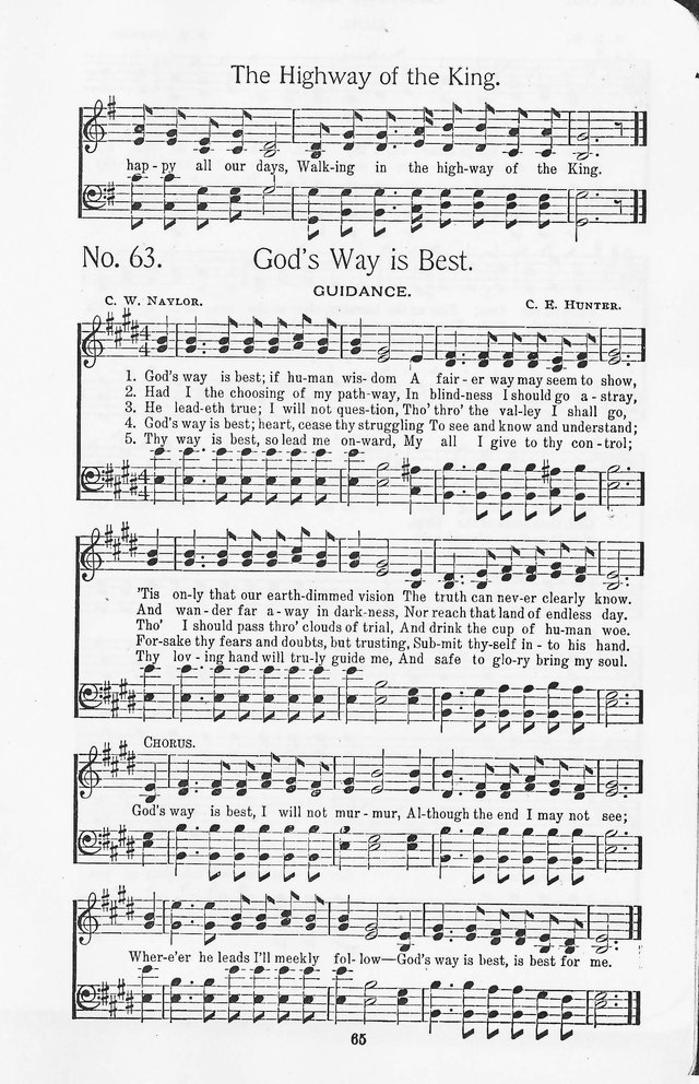 Truth in Song: for General Gospel Work page 63