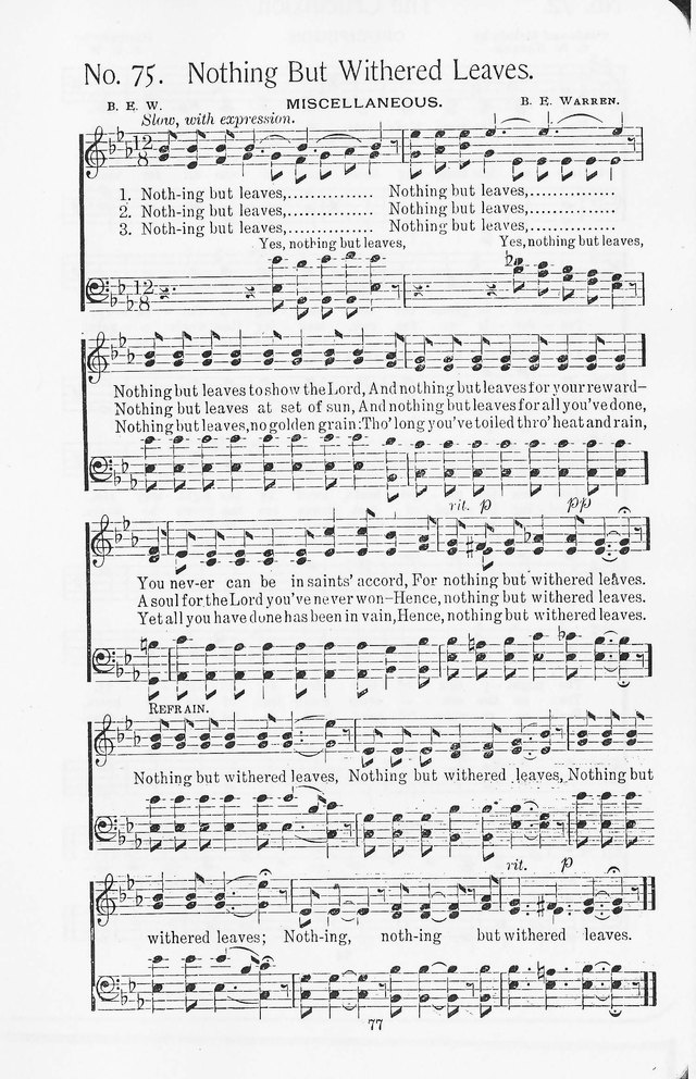 Truth in Song: for General Gospel Work page 75