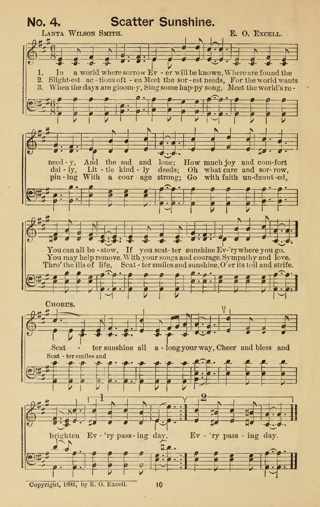 Triumphant Songs No.3 page 10