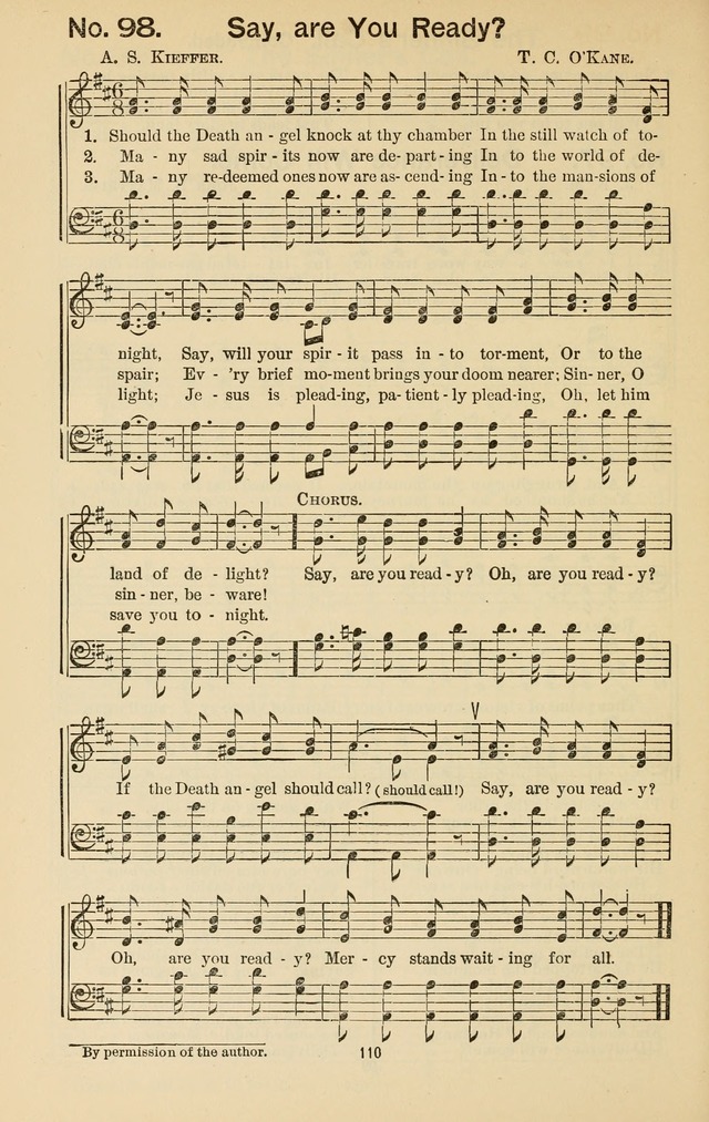 Triumphant Songs No.3 page 110