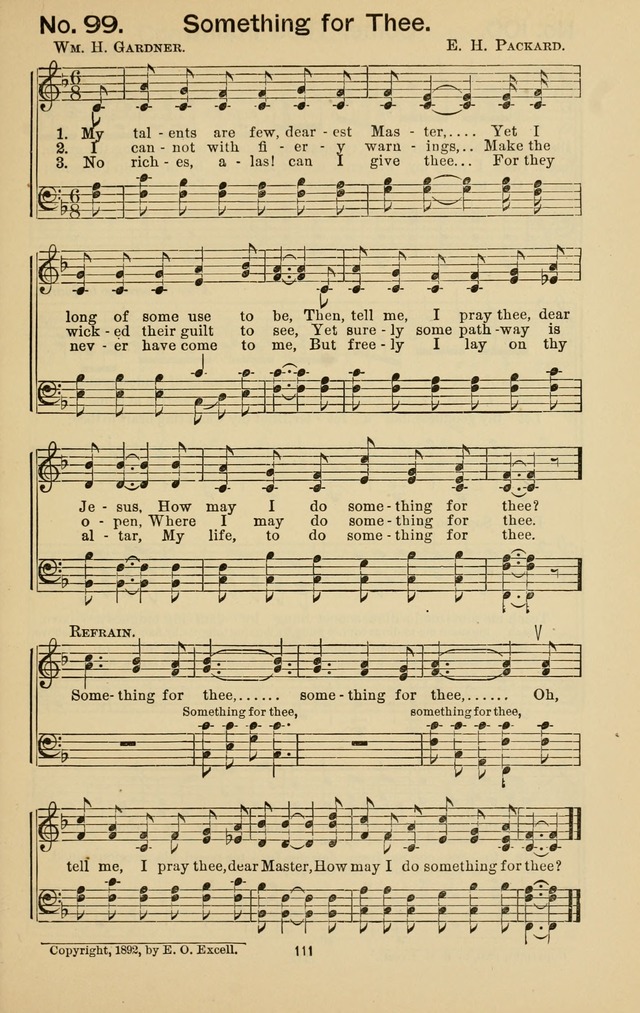 Triumphant Songs No.3 page 111