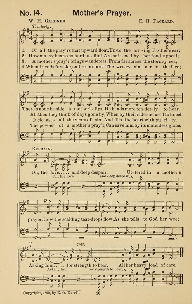Triumphant Songs No.3 page 20