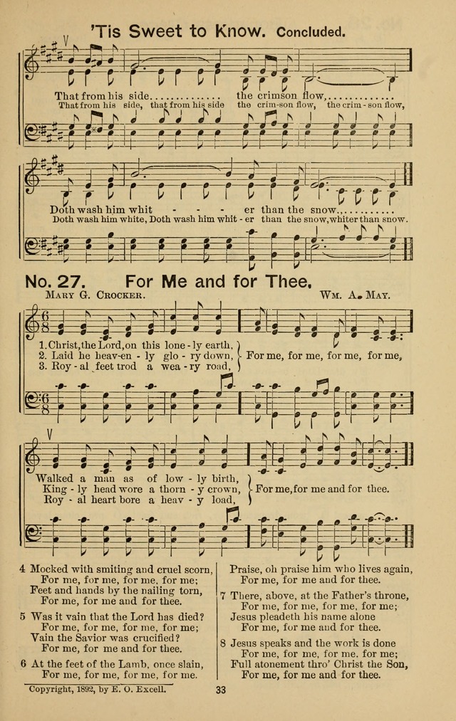 Triumphant Songs No.3 page 33