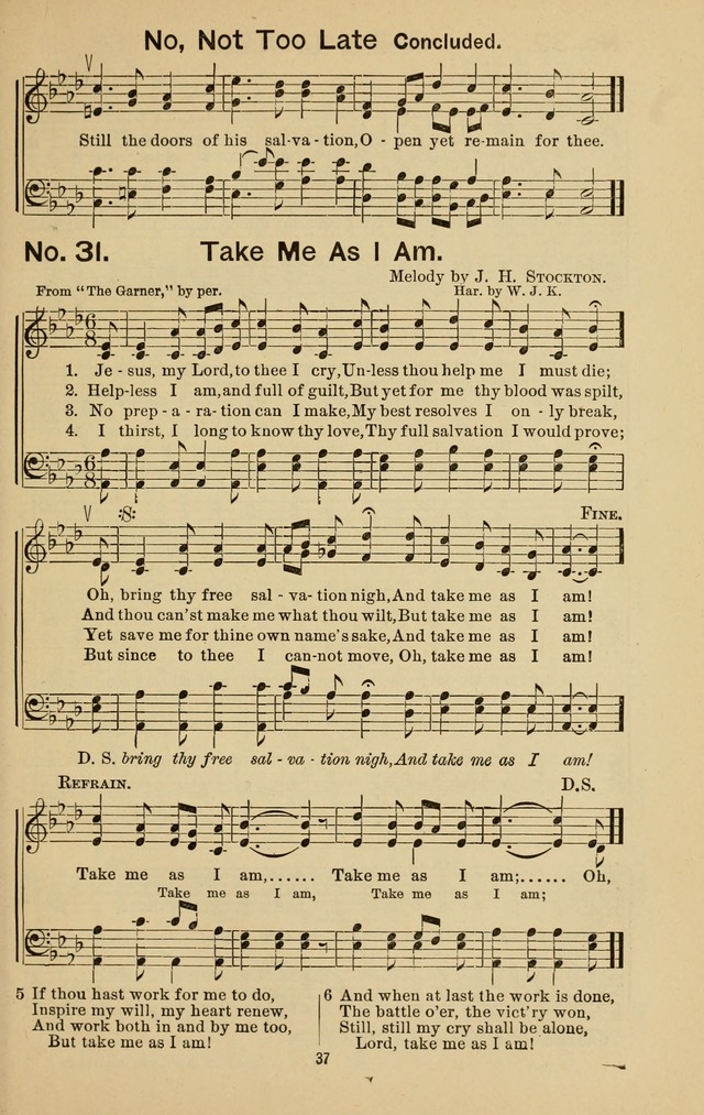 Triumphant Songs No.3 page 37