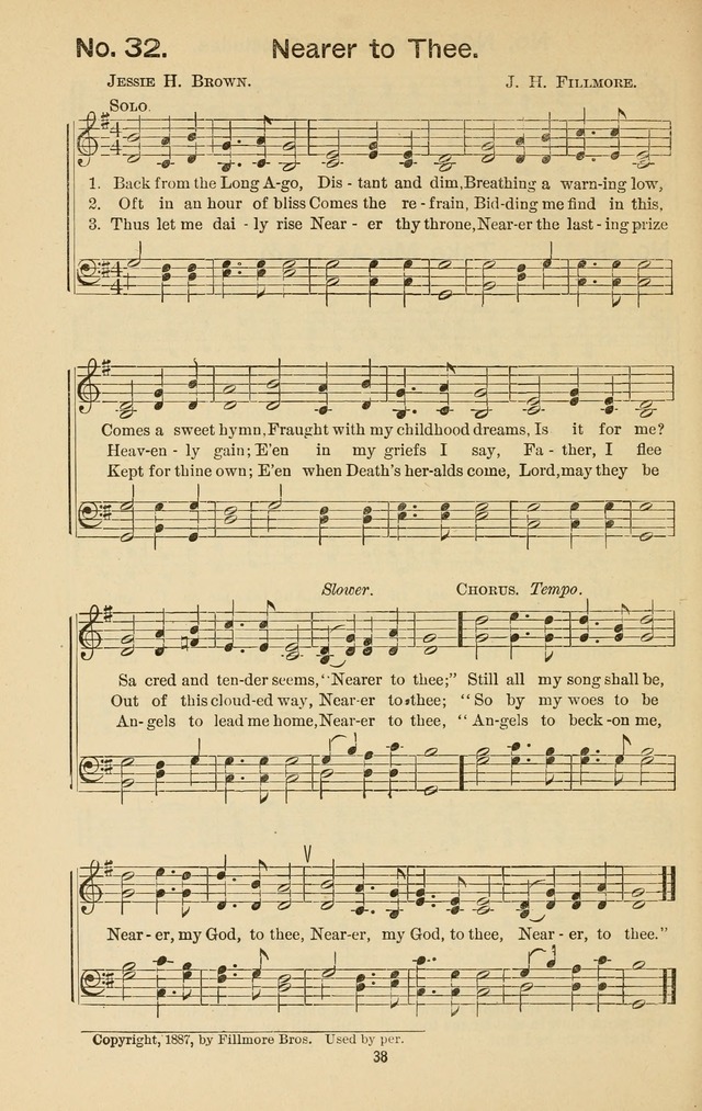 Triumphant Songs No.3 page 38