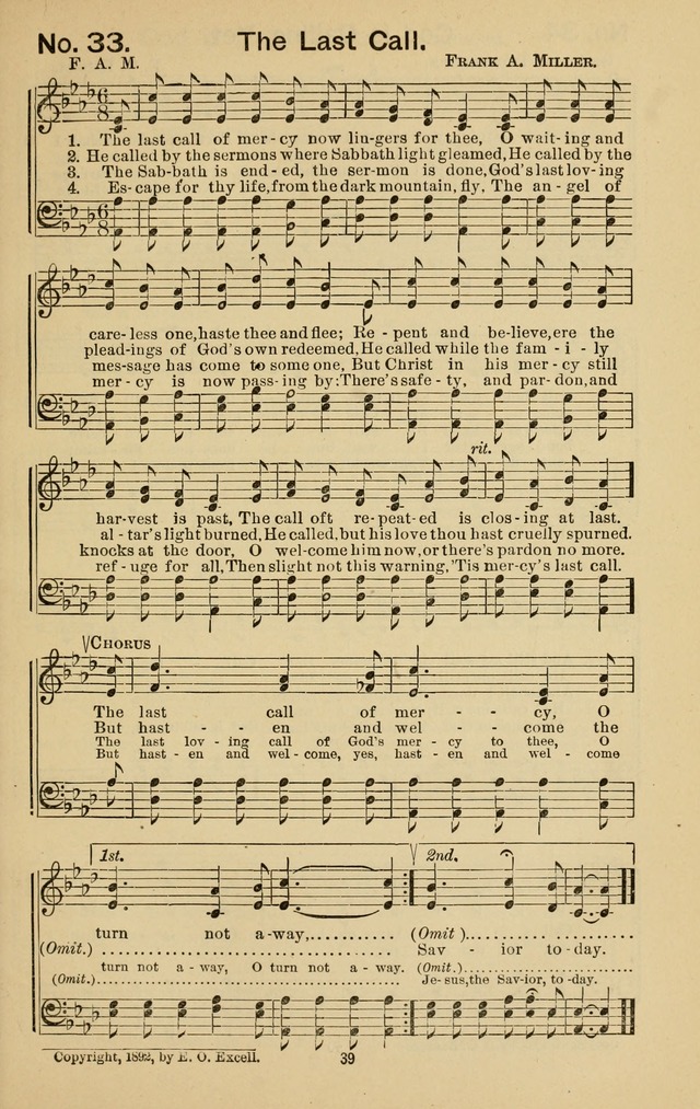 Triumphant Songs No.3 page 39
