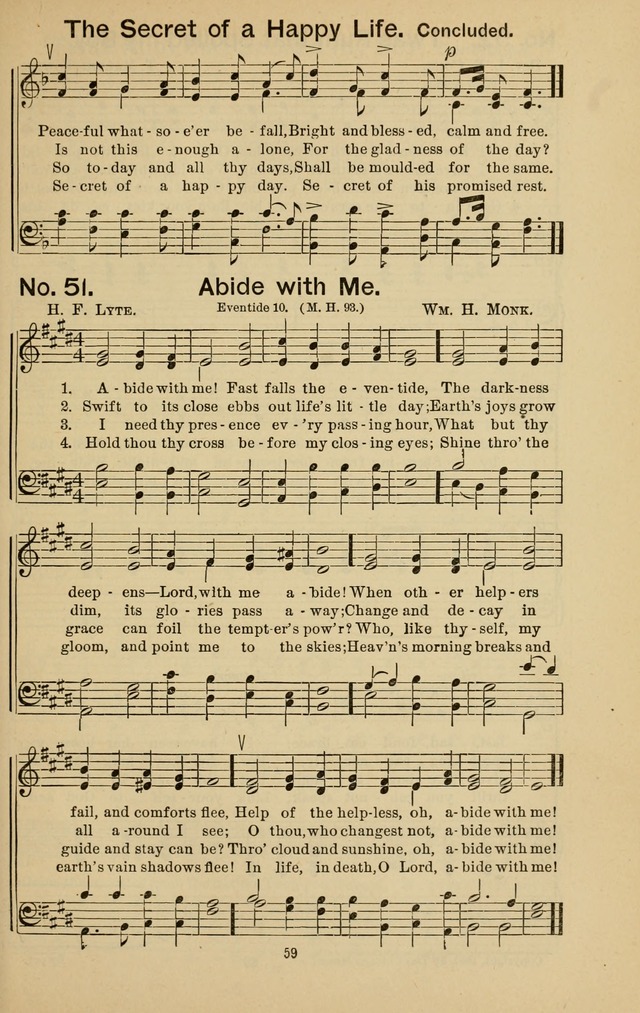 Triumphant Songs No.3 page 59