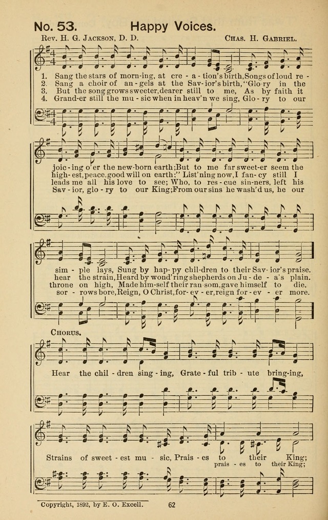 Triumphant Songs No.3 page 62