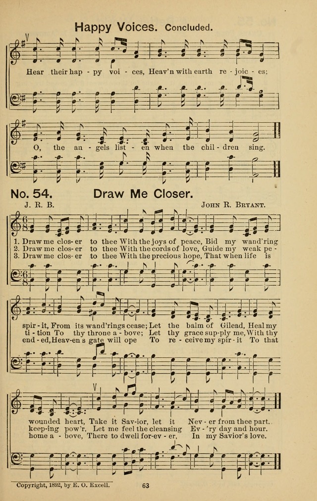 Triumphant Songs No.3 page 63