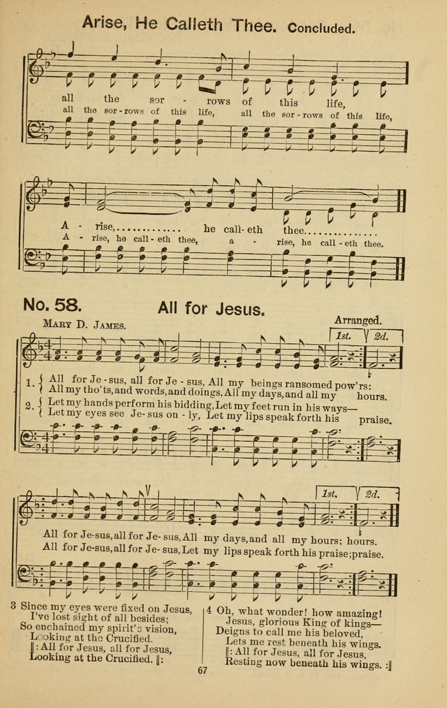 Triumphant Songs No.3 page 67
