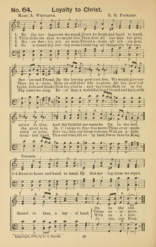 Triumphant Songs No.3 page 74
