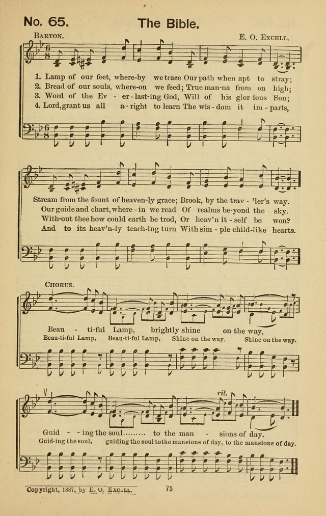 Triumphant Songs No.3 page 75