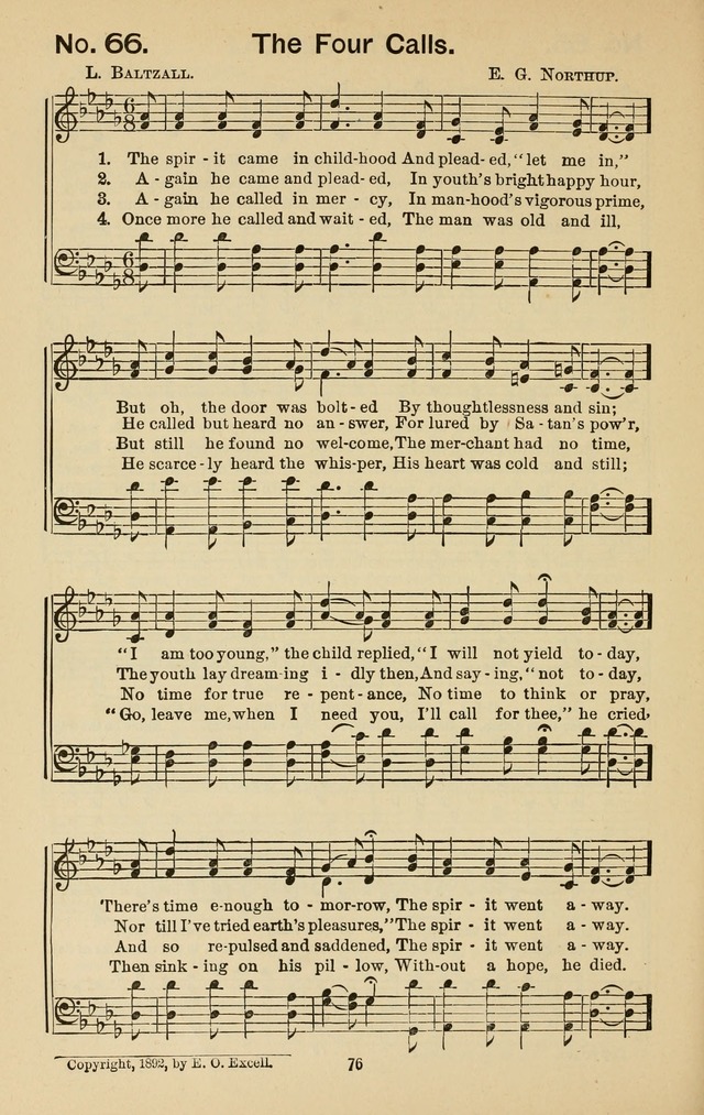 Triumphant Songs No.3 page 76