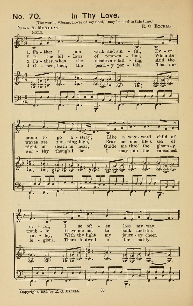 Triumphant Songs No.3 page 80