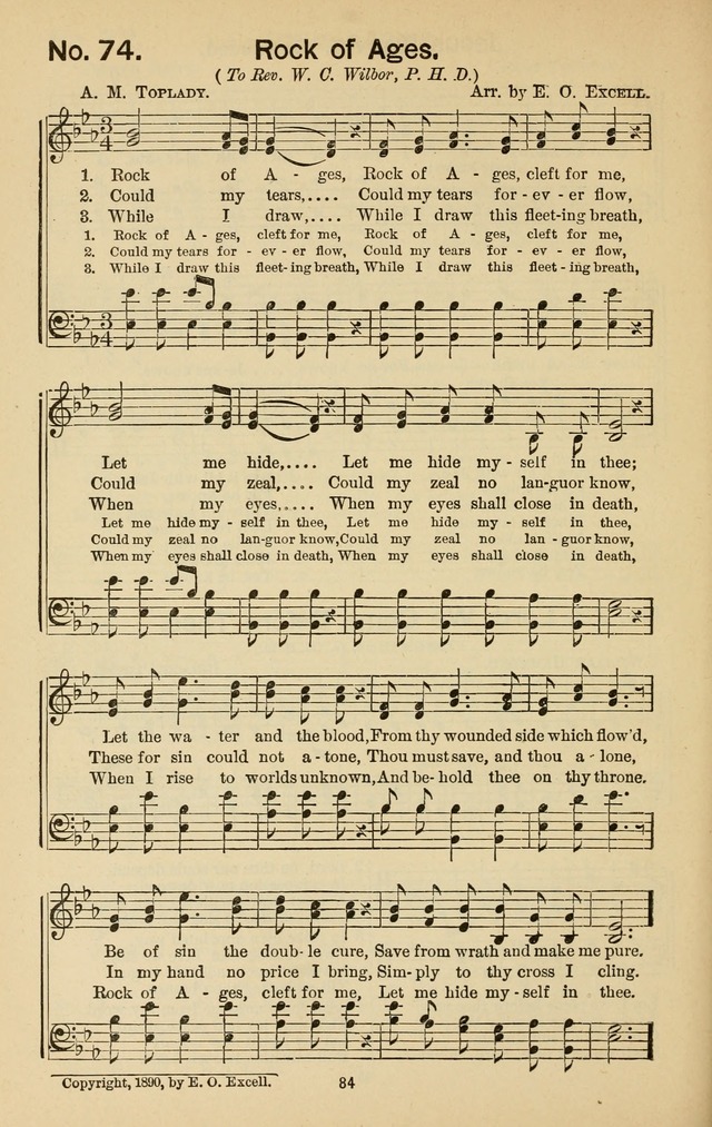 Triumphant Songs No.3 page 84