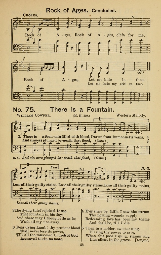 Triumphant Songs No.3 page 85