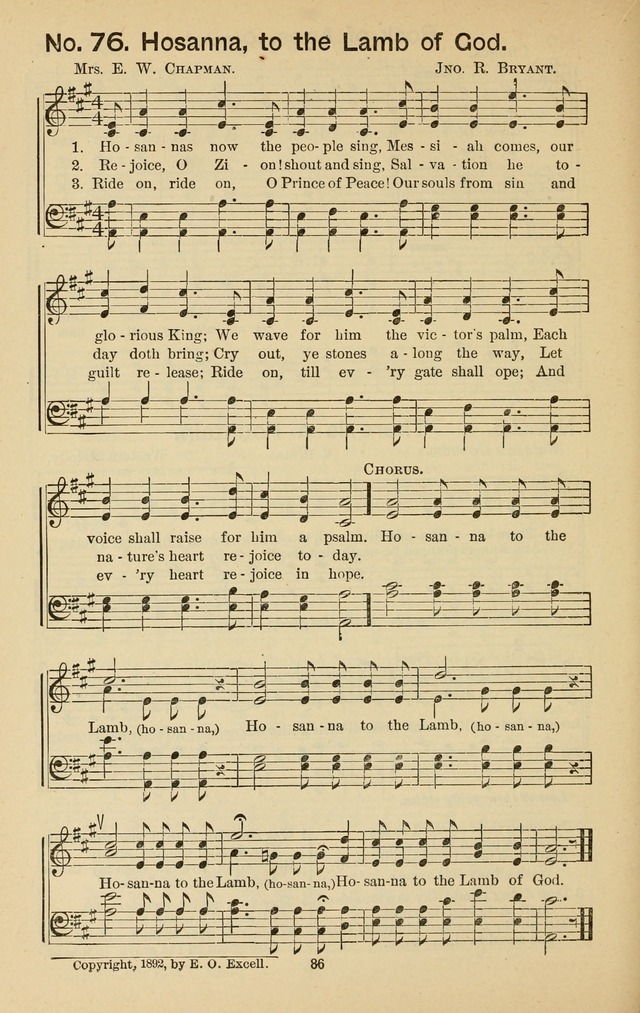 Triumphant Songs No.3 page 86