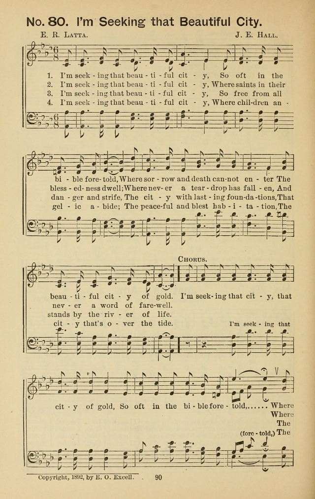 Triumphant Songs No.3 page 90