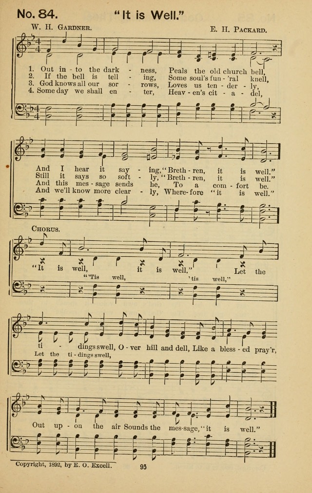Triumphant Songs No.3 page 95