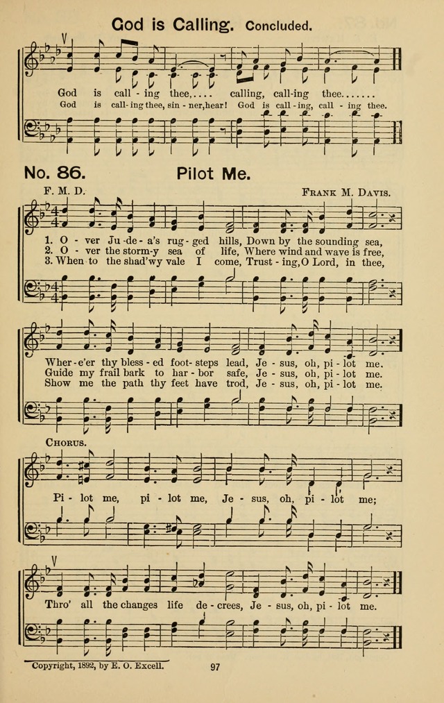 Triumphant Songs No.3 page 97