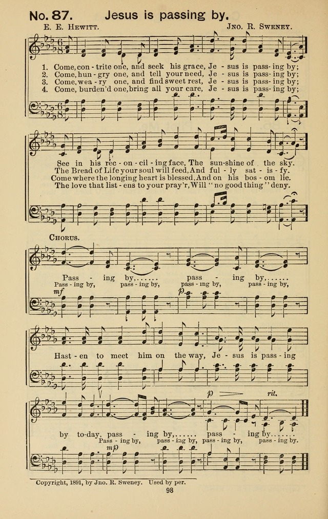 Triumphant Songs No.3 page 98