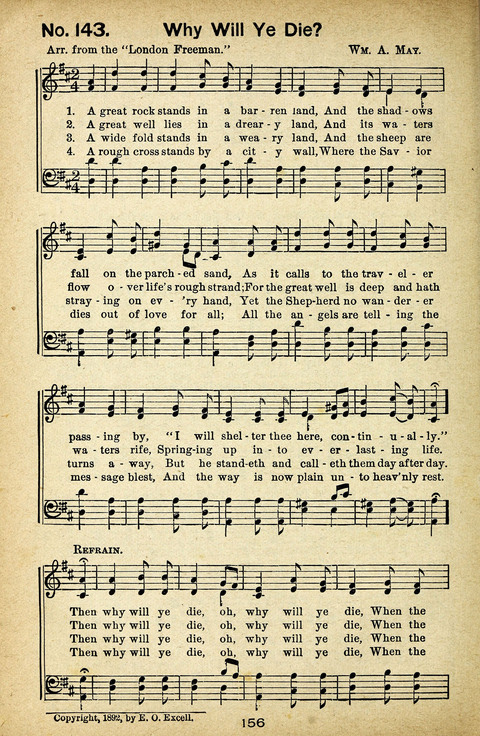 Triumphant Songs Nos. 3 and 4 Combined page 156