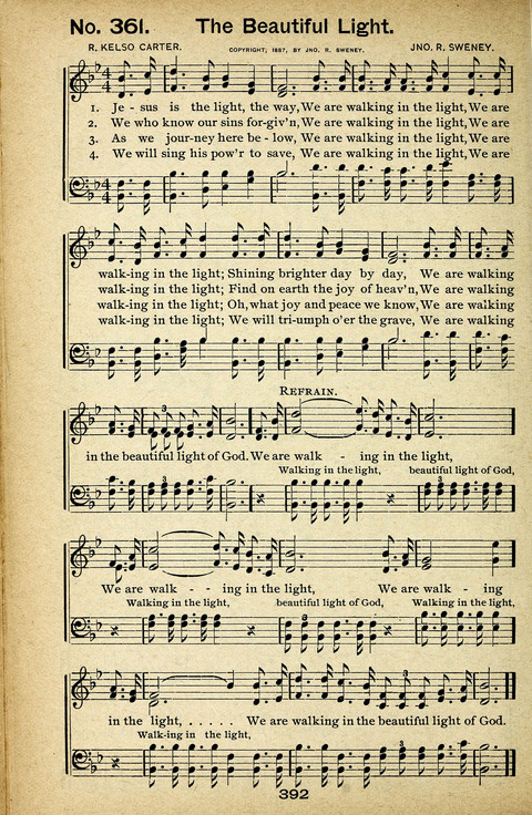 Triumphant Songs Nos. 3 and 4 Combined page 392