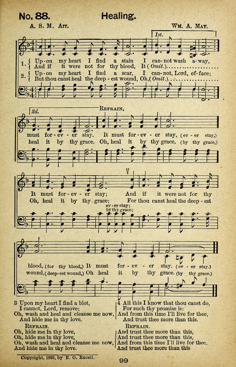 Triumphant Songs Nos. 3 and 4 Combined page 99