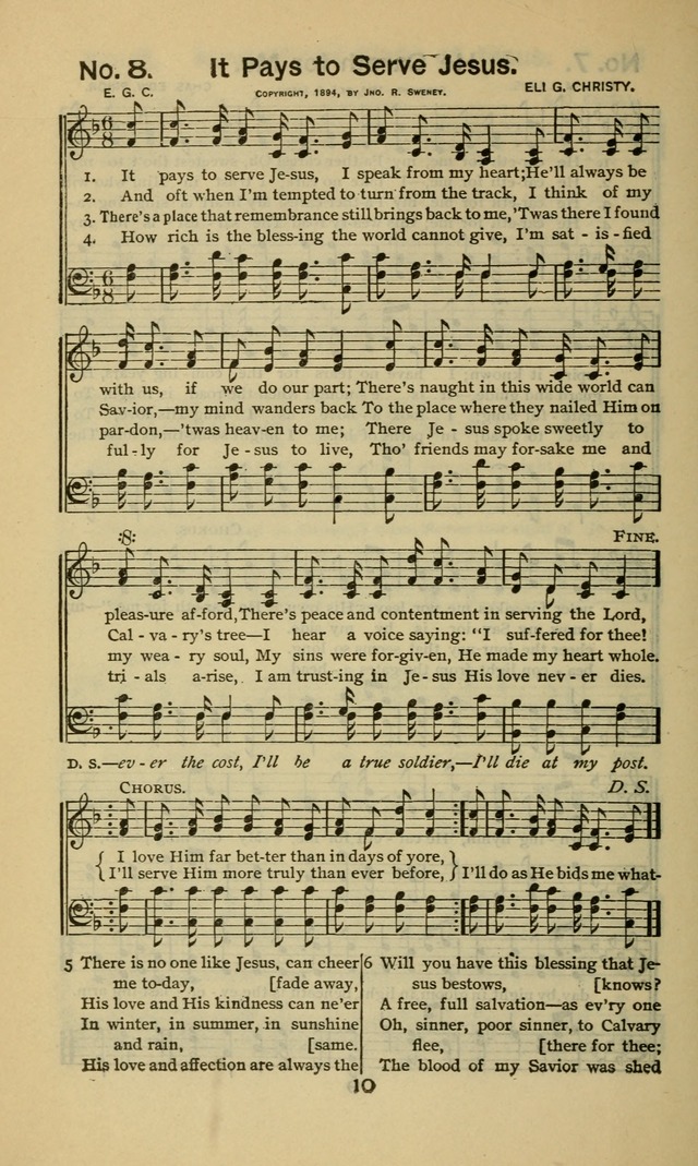 Triumphant Songs No.5 page 10