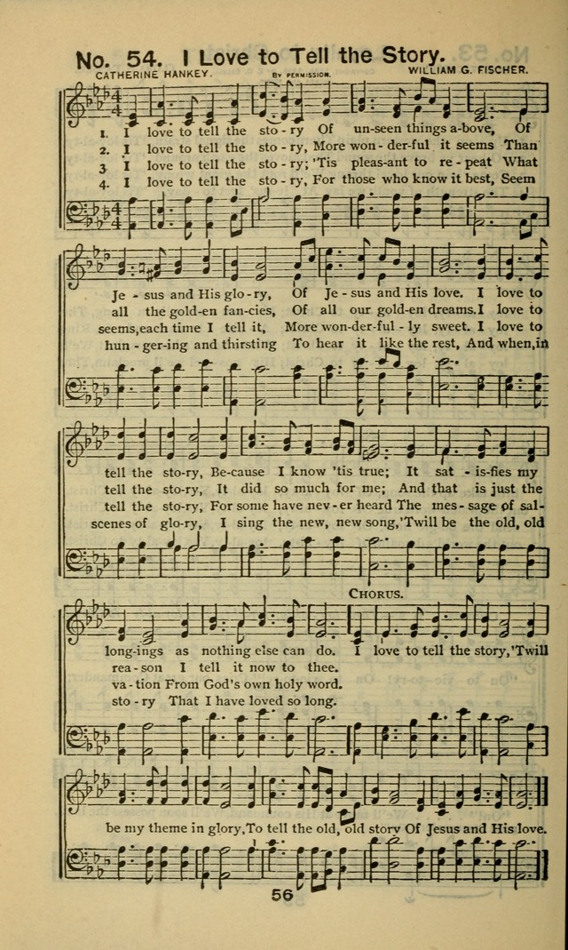 Triumphant Songs No.5 page 56