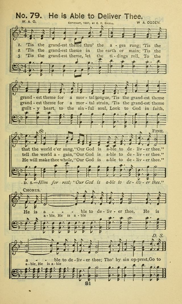 Triumphant Songs No.5 page 81