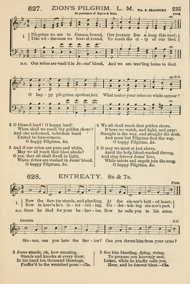 The Tribute of Praise: a collection of hymns and tunes for public and social worship, and for the use in the family circle and Sabbath school page 235