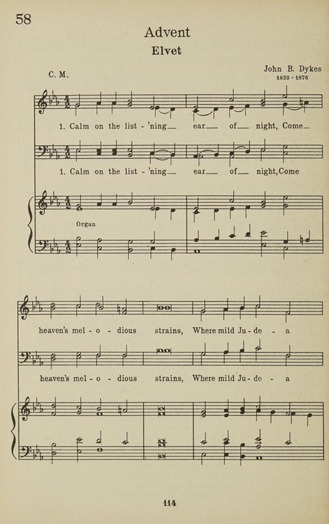 University Hymns page 113
