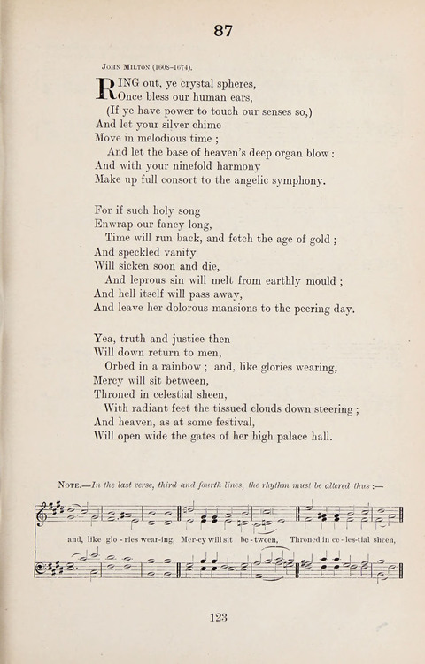 The University Hymn Book page 122