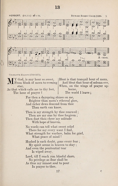 The University Hymn Book page 16
