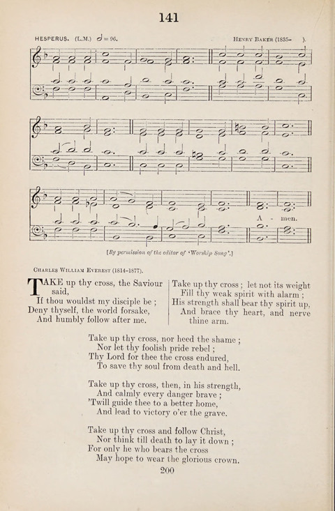 The University Hymn Book page 199