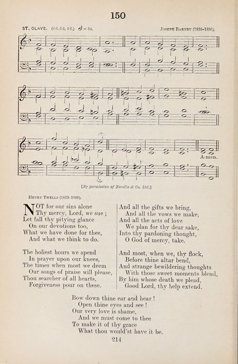 The University Hymn Book page 213