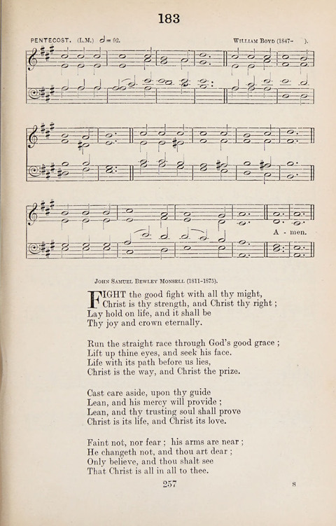 The University Hymn Book page 256