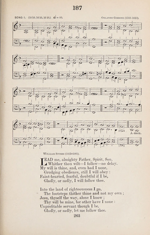 The University Hymn Book page 262