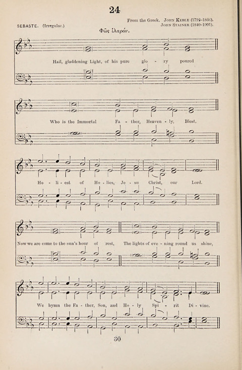 The University Hymn Book page 29