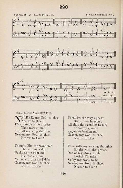 The University Hymn Book page 309