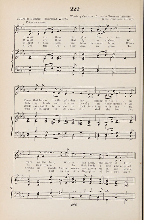 The University Hymn Book page 325