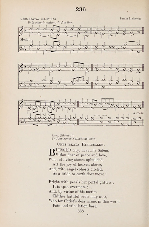 The University Hymn Book page 337