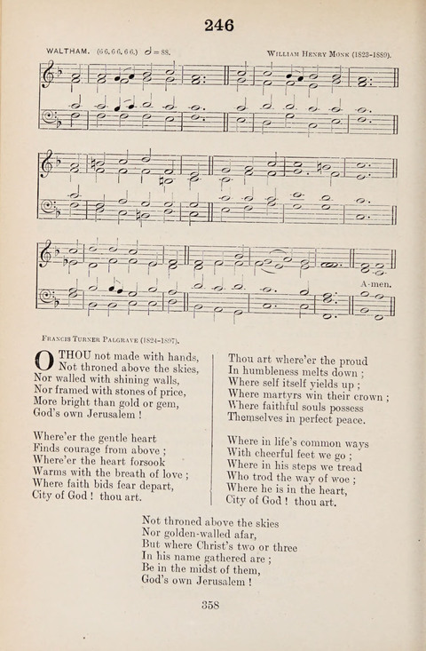 The University Hymn Book page 357