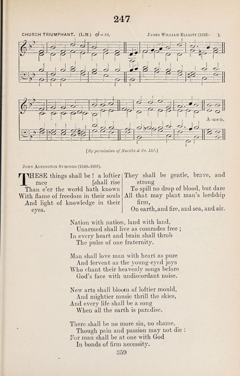 The University Hymn Book page 358