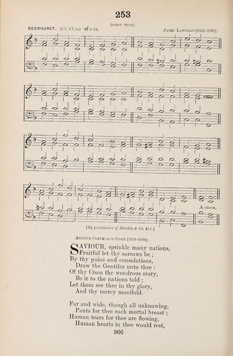 The University Hymn Book page 365
