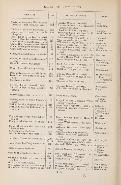 The University Hymn Book page 415